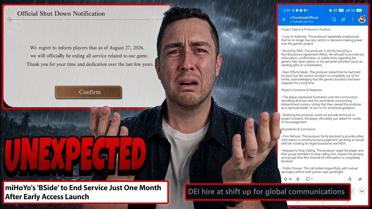 TRAGIC NEWS | 5 Shut Downs | Ananta, NTE, Silver Palace, WuWa, Arknights Endfield, Genshin, ZZZ