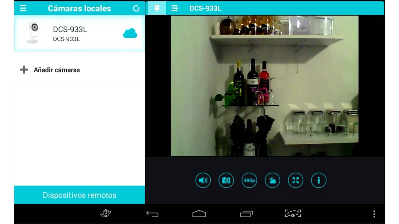 ¿Cómo configurar una cámara dlink desde un dispositivo movil?