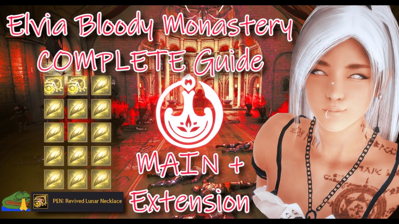 BDO - Elvia Bloody Monastery Complete Guide | Rotations & Mechanics