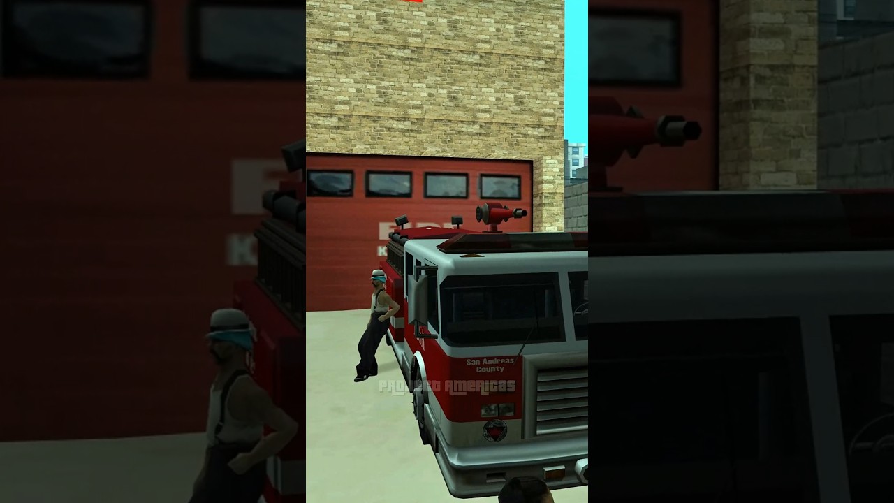 I Spent 24 HOURS at the Fire Department in EVERY GTA Game...