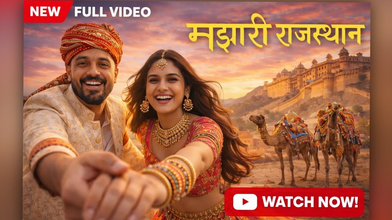 म्हारी राजस्थान | A Song Celebrating Rajasthan | Rajasthani Cultural Music Video 