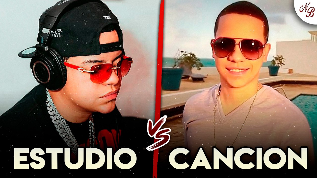 REGGAETONEROS GRABANDO EN EL ESTUDIO vs LA CANCIÓN TERMINADA #5
