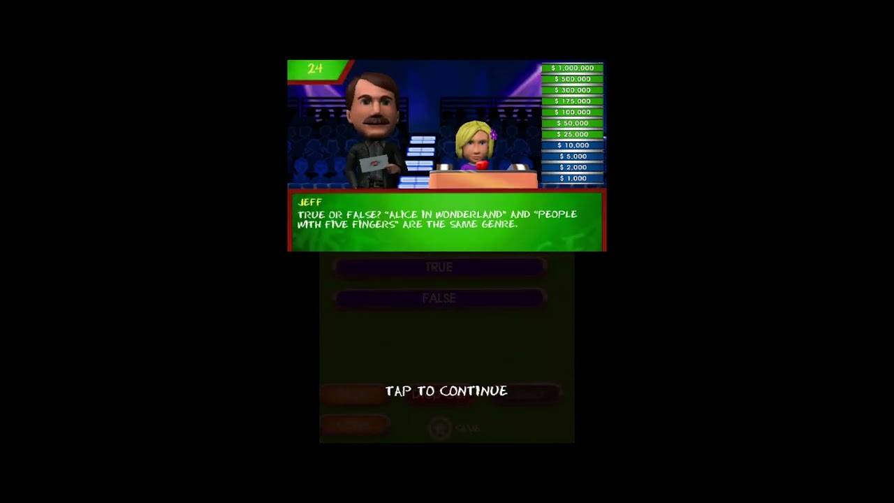 [TAS] 3DS Are You Smarter Than a 5th Grader? in 01:24.905 by Mila