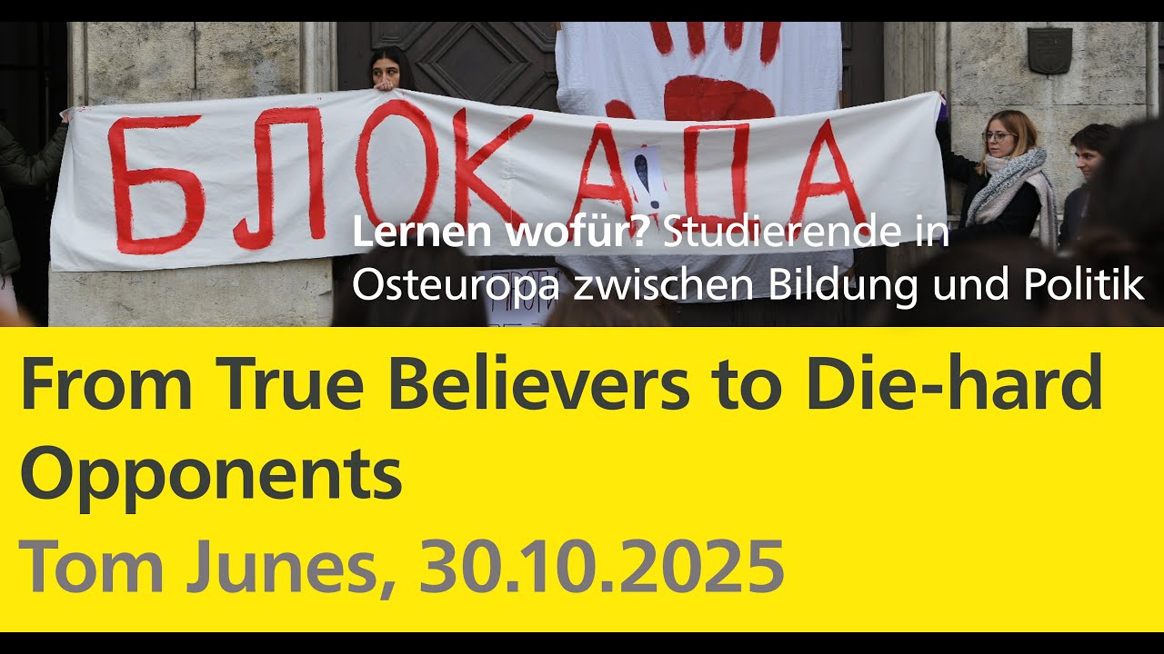 Junes - From True Believers to Die hard Opponents - Osteuropa-Reihe 2025
