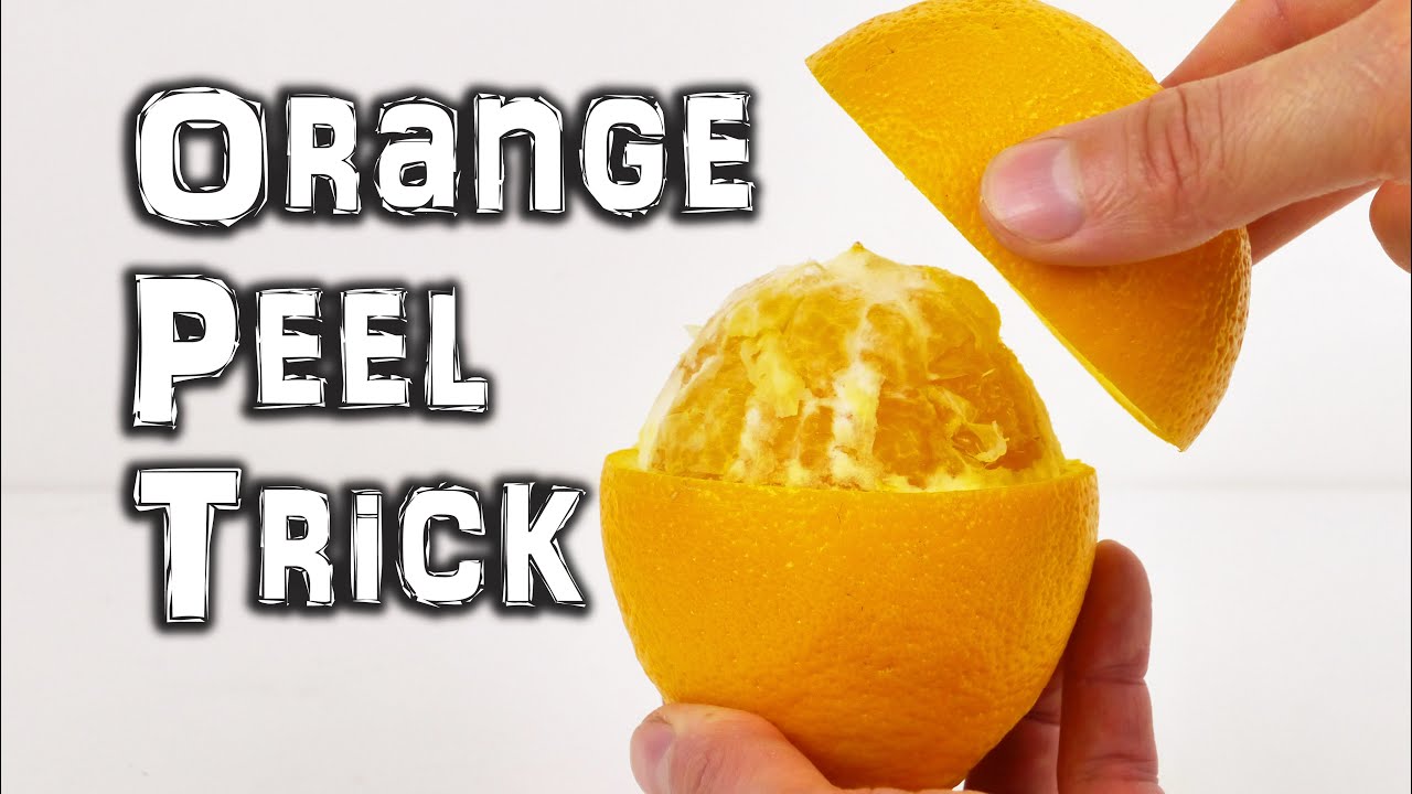 Orange peeling Trick