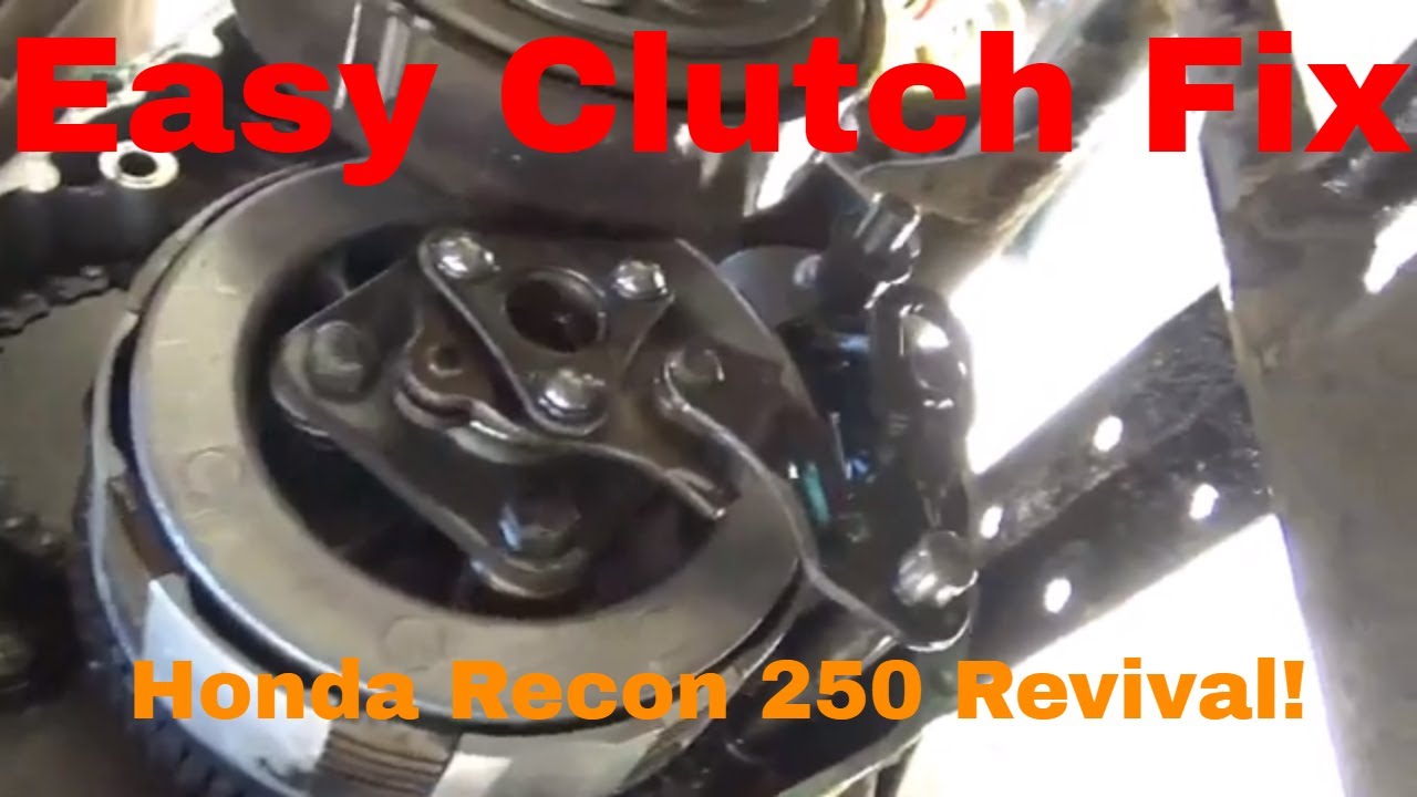 Honda Recon 250, Shifting Clutch Adjuster, Replacement and Set Up!