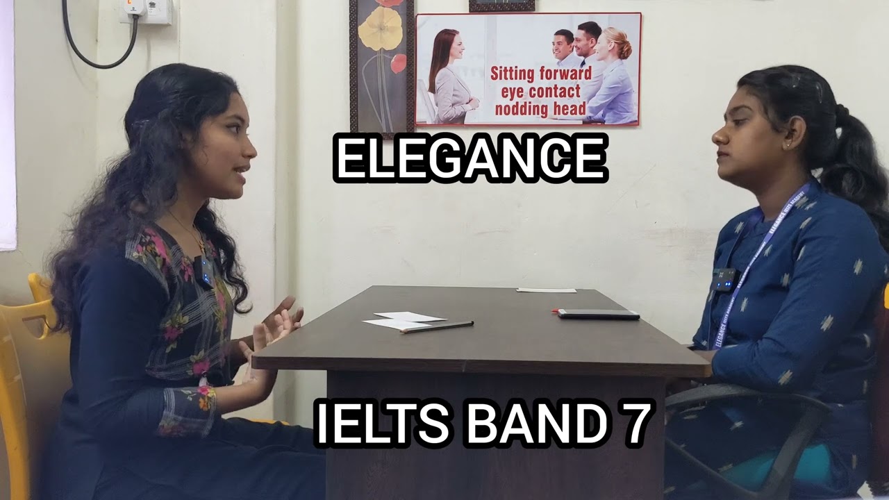 IELTS BAND 7 ELEGENCE IELTS students get opportunities as an examiner to get required band score