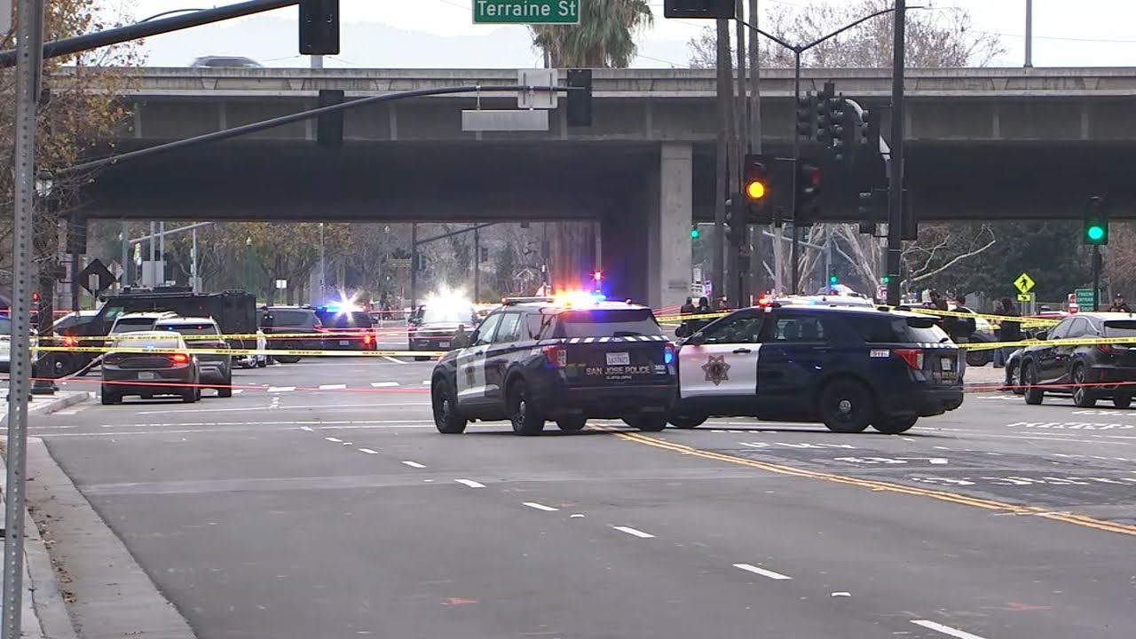 San Jose officer injured, suspect dead following chase, shootout: authorities