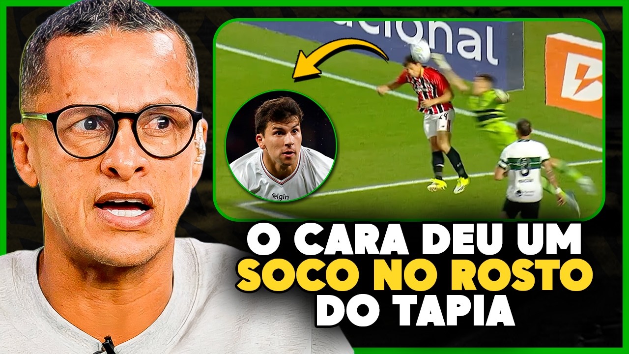 PÊNALTI polêmico! Arbitragem favoreceu o SÃO PAULO contra o COXA?