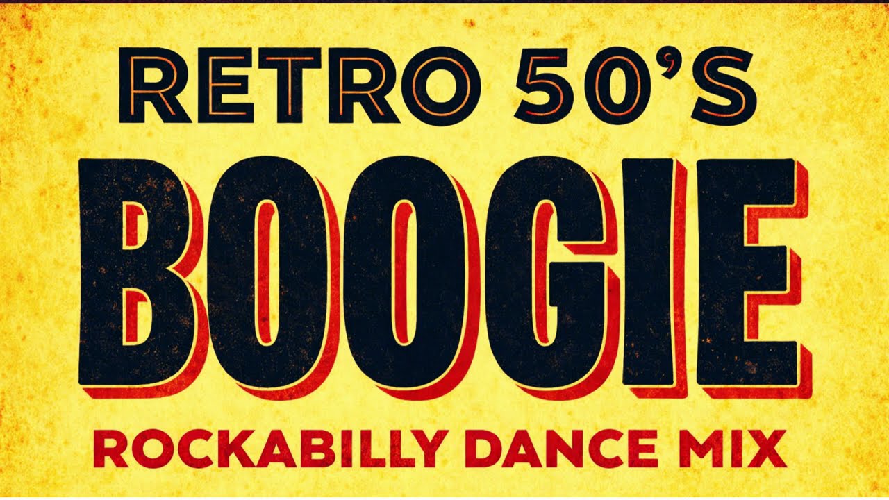 1950s BOOGIE ROCKABILLY PARTY 🎸 Retro Dance Mix That Will Make You Move!