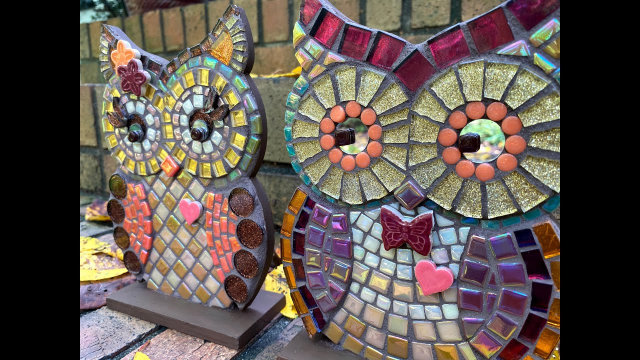 Ep. 15 FOUR FALL MOSAICS, a portrait commission, a collector, zinnias, & the angler mosaic.