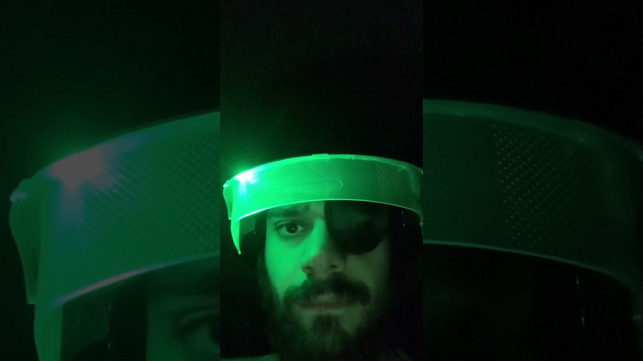 Playing Simon Optix in the Dark Looks So Cool!