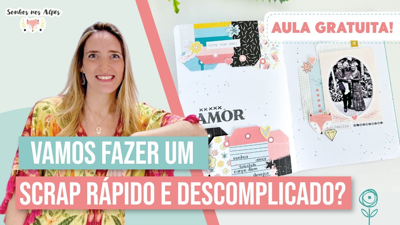 LIVE - 19:19H | LANÇAMENTO Coleção Sonhos nos Alpes + SURPRESA da Juju 🦊 | JuJu Scrapbook ✂️