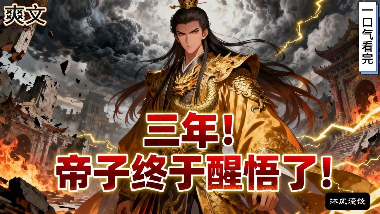完结《三年！帝子终于醒悟了》李锋穿越修仙世界，未婚妻上门退婚羞辱，原来自己是舔狗，天崩开局，正绝望之际，系统觉醒，奖励顶级体质不灭荒神体，老祖得知大惊！#動漫 #穿越#有声漫画#爽文#玄幻 #无敌