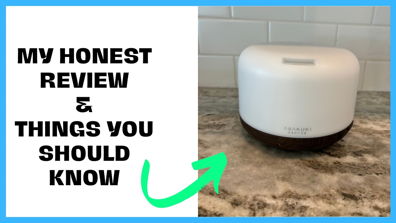 ASAKUKI 500ml Diffuser Review | Complete Demo & Features Overview