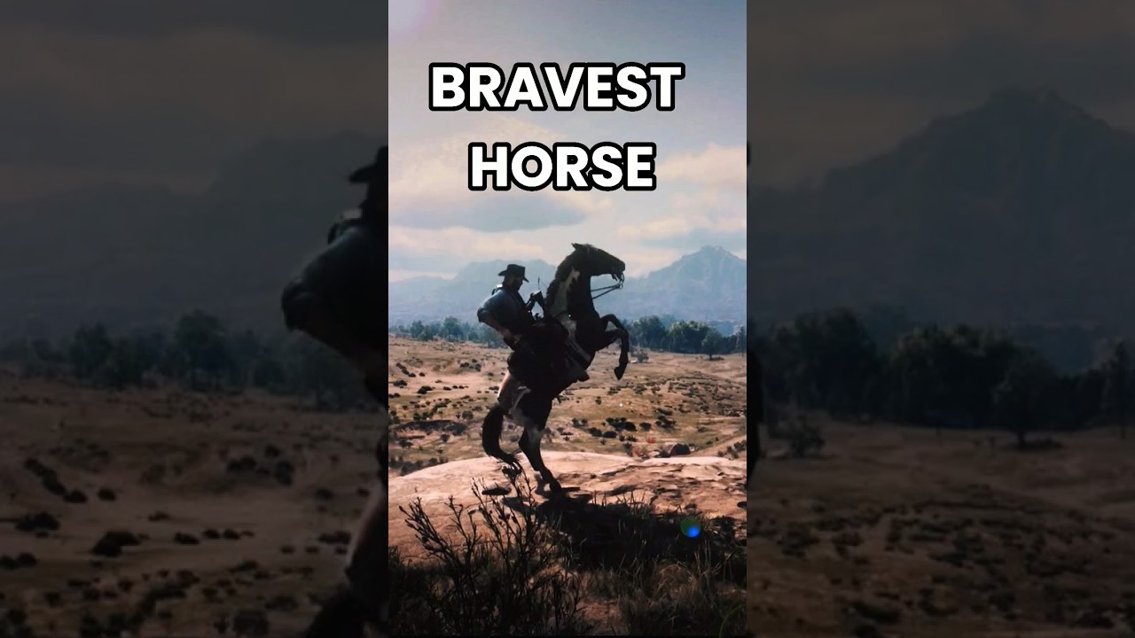 4 Bravest horse in Red Dead Redemption 2 - RDR2
