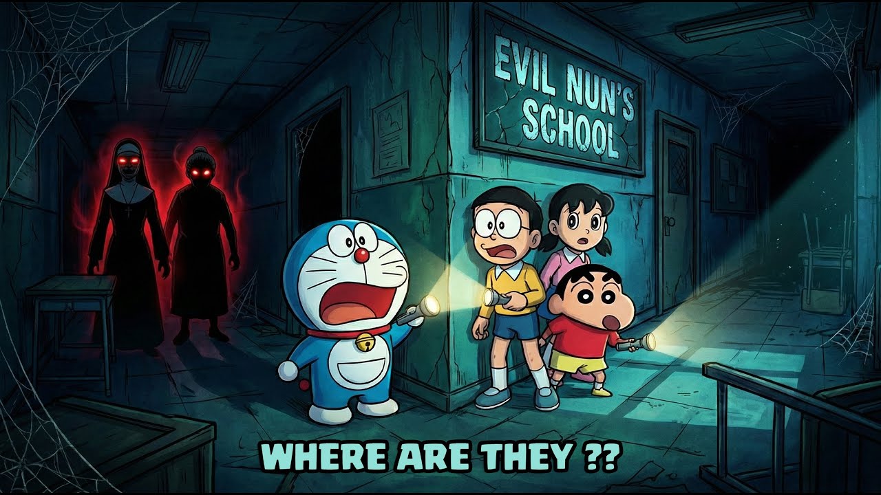 Evil Nun Door Escape Vs Doraemon And Friends I Doraemon Vs Granny I Doremon Versus Granny I #2