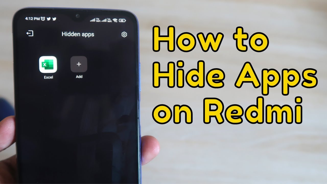 How to hide apps in Redmi 9 Power | Settings to hide apps on redmi phones | Hide Apps on Android