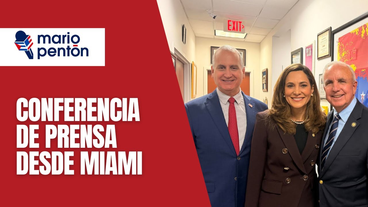 Conferencia de prensa desde Miami con anuncios sobre Cuba