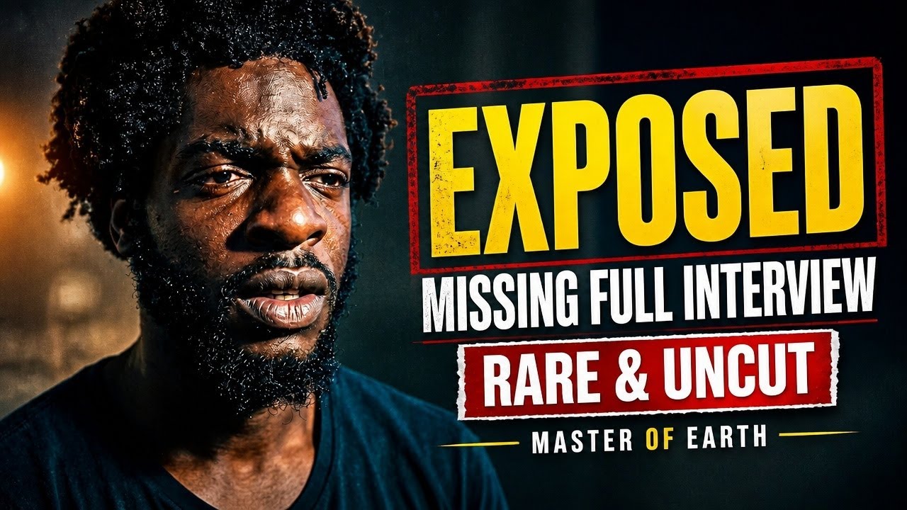 &ldquo;Master Of Earth: Missing Full Interview EXPOSED (Rare & Uncut)&rdquo;