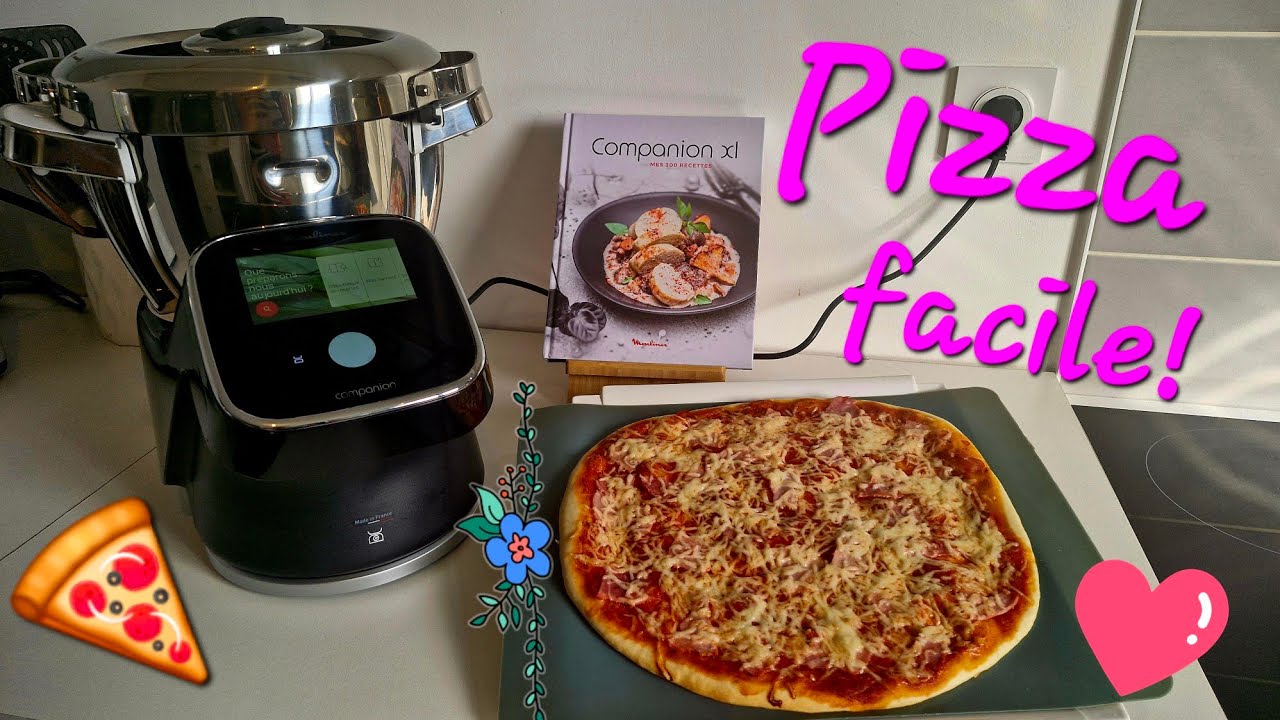Pizzas faciles et économiques au companion de Moulinex!