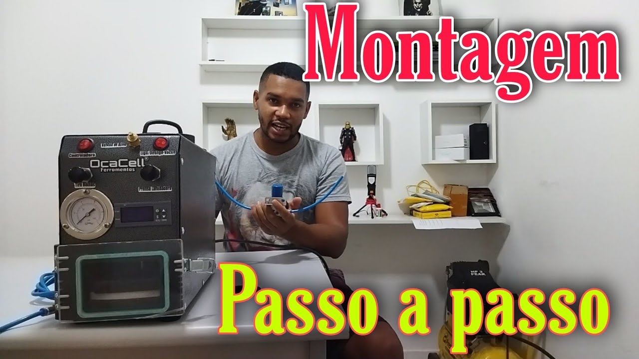 Montagem completa da máquina laminadora e tira bolha oca cell troca de vidro