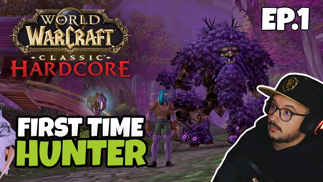 WoW Hardcore Hunter leveling - First time - chill playthrough - part 1