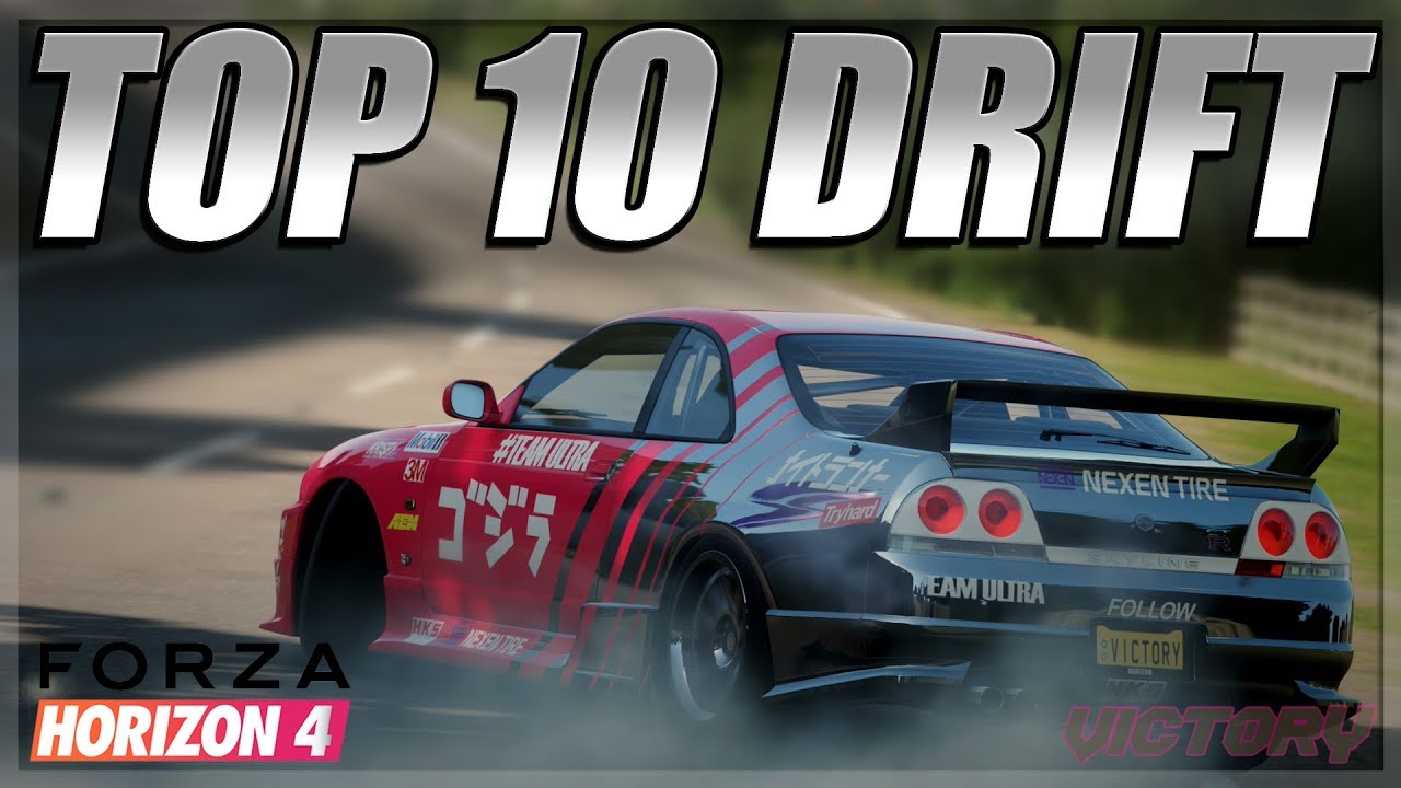 Forza Horizon 4 - Top 10 BEST DRIFT CARS