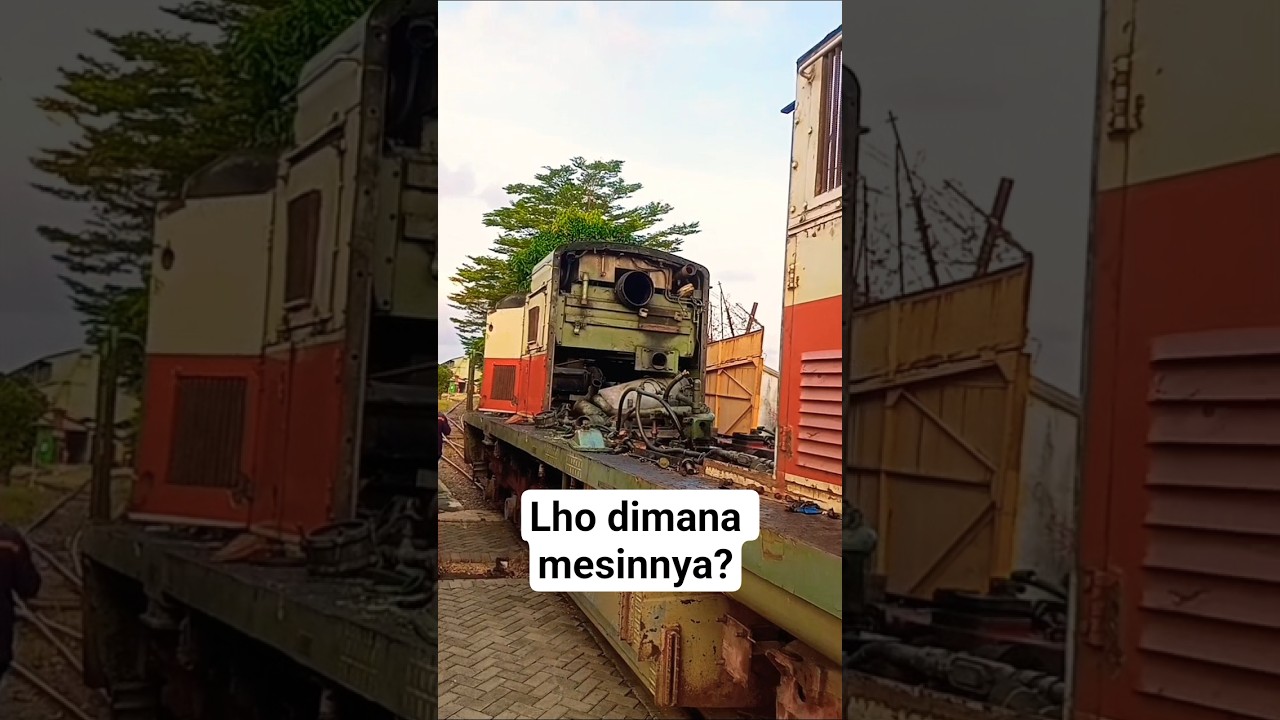 Lokomotif CC 201 Di Bongkar! #keretaapi #cc201 #train