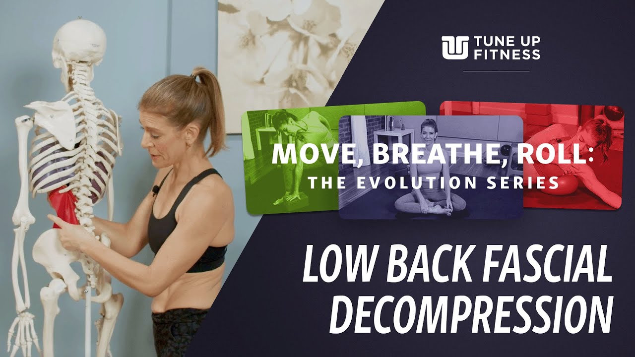 Low Back Pain Decompression: Self-Massage the Lateral Raphe