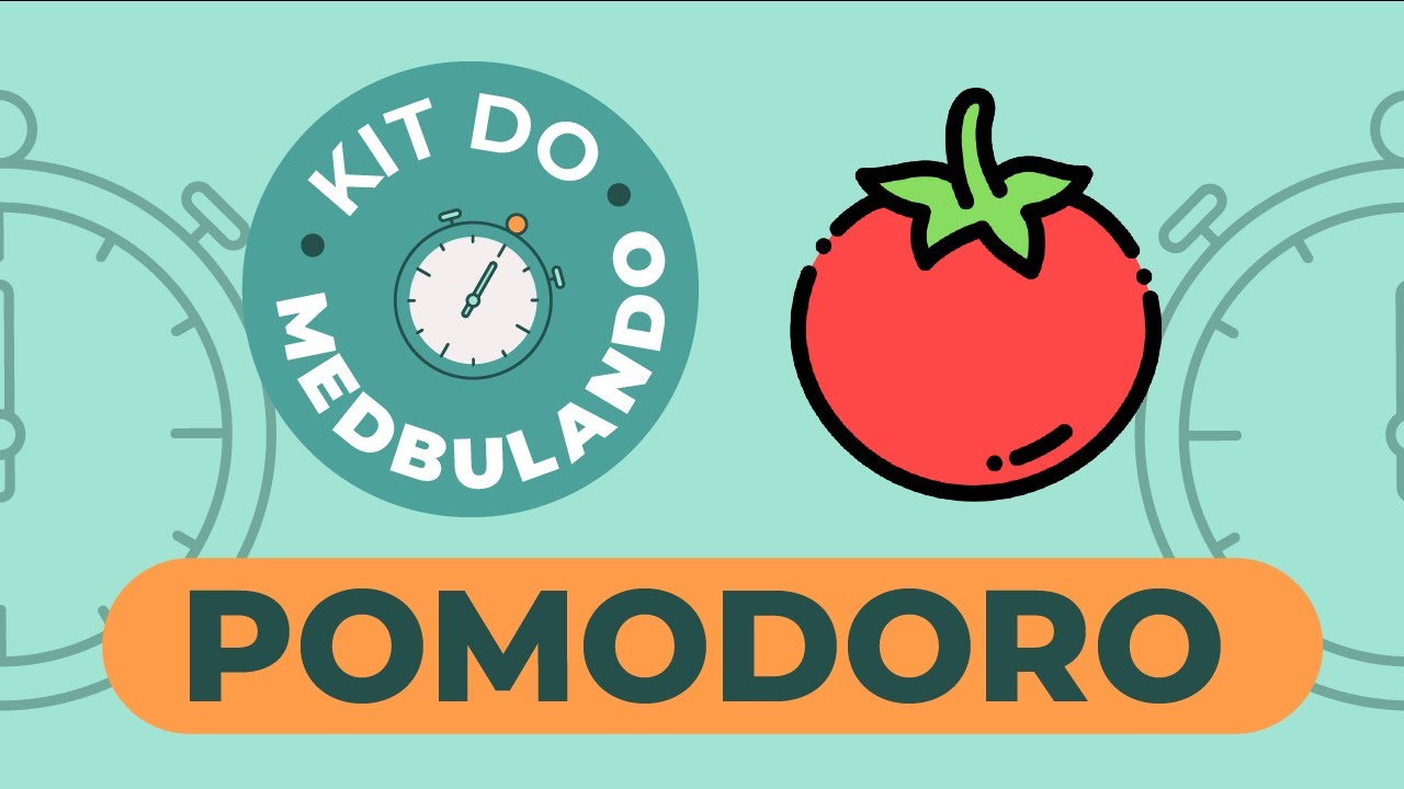 Pomodoro Cron&ocirc;metro | Kit do Medbulando | Medicina | MS! MEDICINA 2022🩺