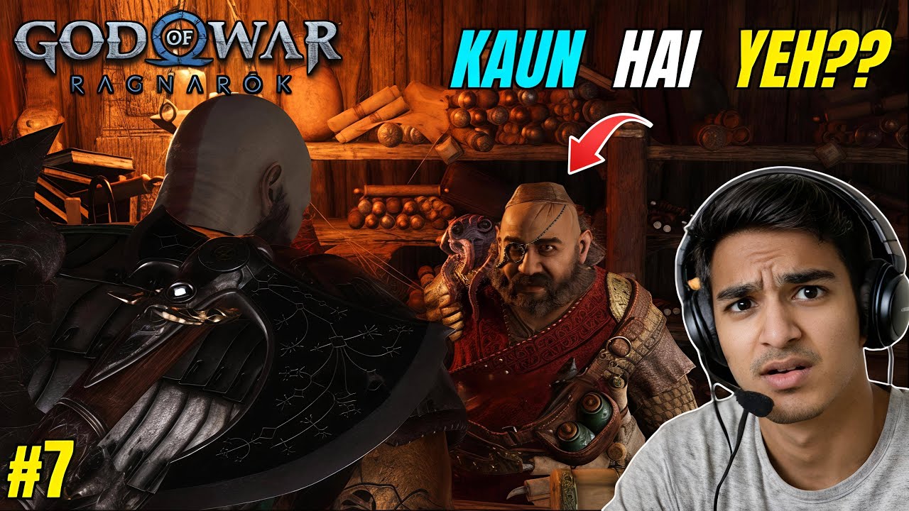 KAUN HAI YEH?? 😳 | God of War Ragnarök PS5 Gameplay #7 (Hindi)