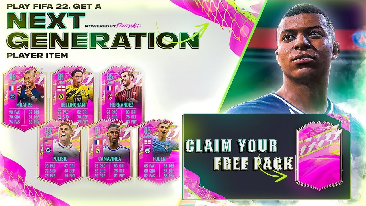 FIFA 22 20 x FREE Next Gen Player Packs!!