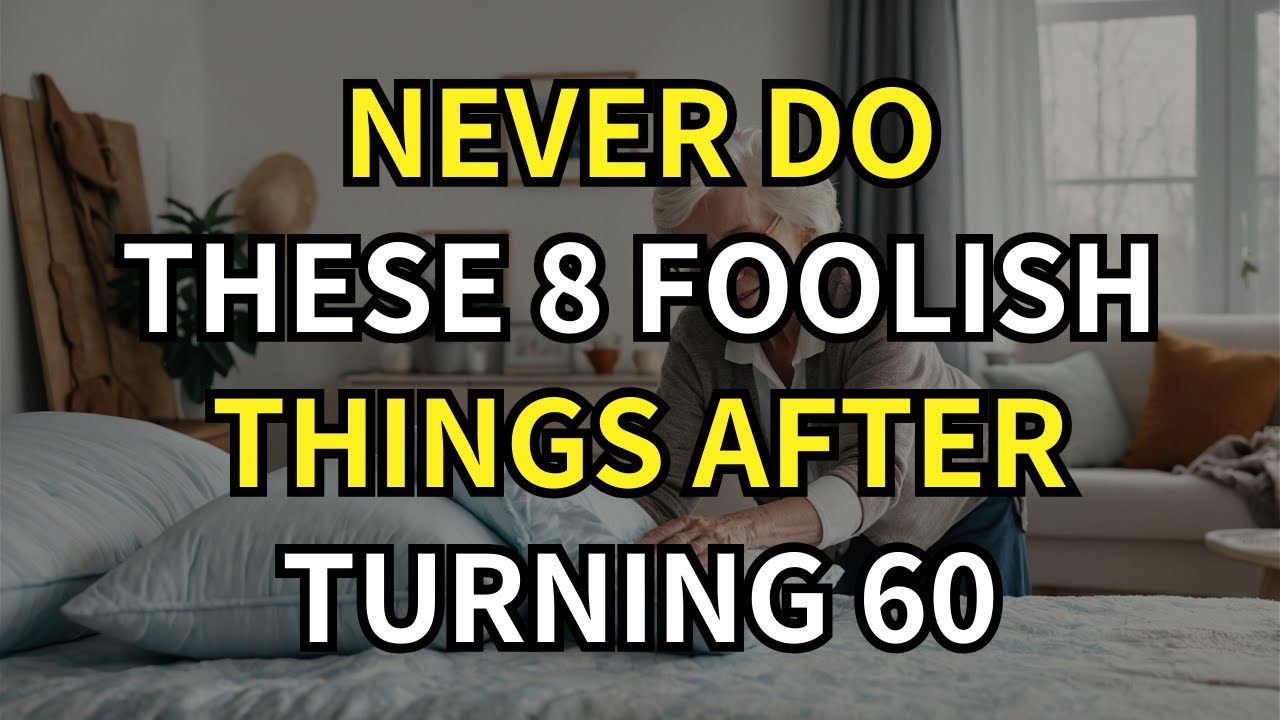 8 Things to Avoid After Turning 60 Essential Tip