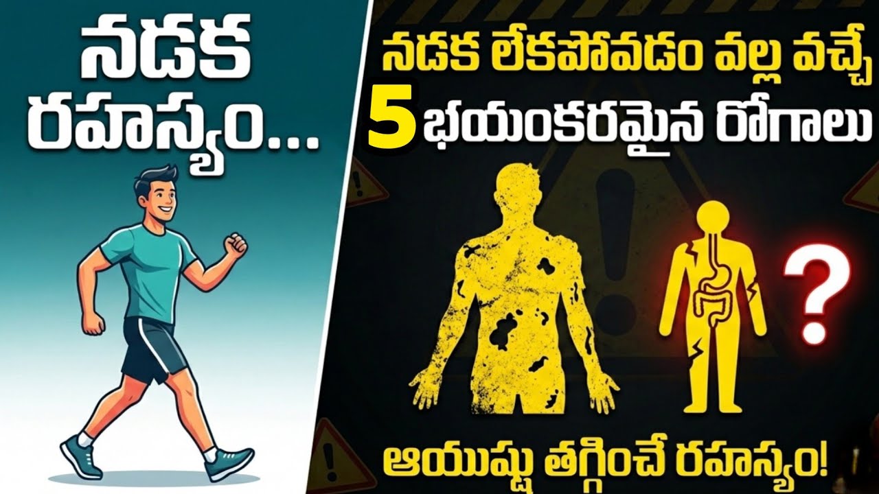 నడక రహస్యం:రోజూ నడిస్తే మీ బాడీలో ఏం జరుగుతుందో తెలుసా? Daily Walking వల్ల కలిగే 5 నమ్మలేని లాభాలు! 