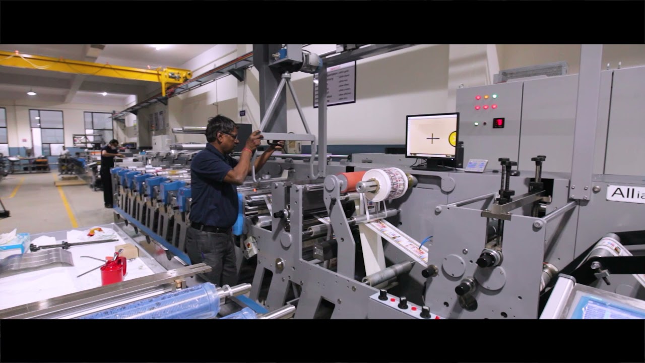 Alliance A5 Flexo Label Press