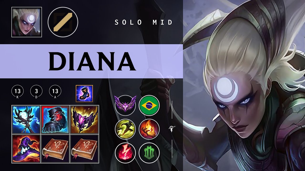 Diana Mid vs Taliyah - BR Master Patch 26.02