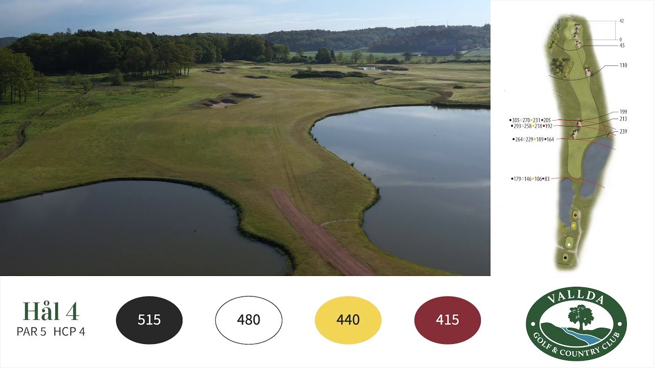 H&aring;l 4 Vallda Golf & Country Club