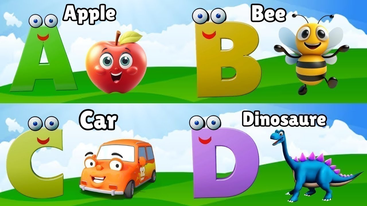 ABC Phonics Song - Toddler Learning Video Songs , A for Apple , Nursery Rhymes , Alphabet song