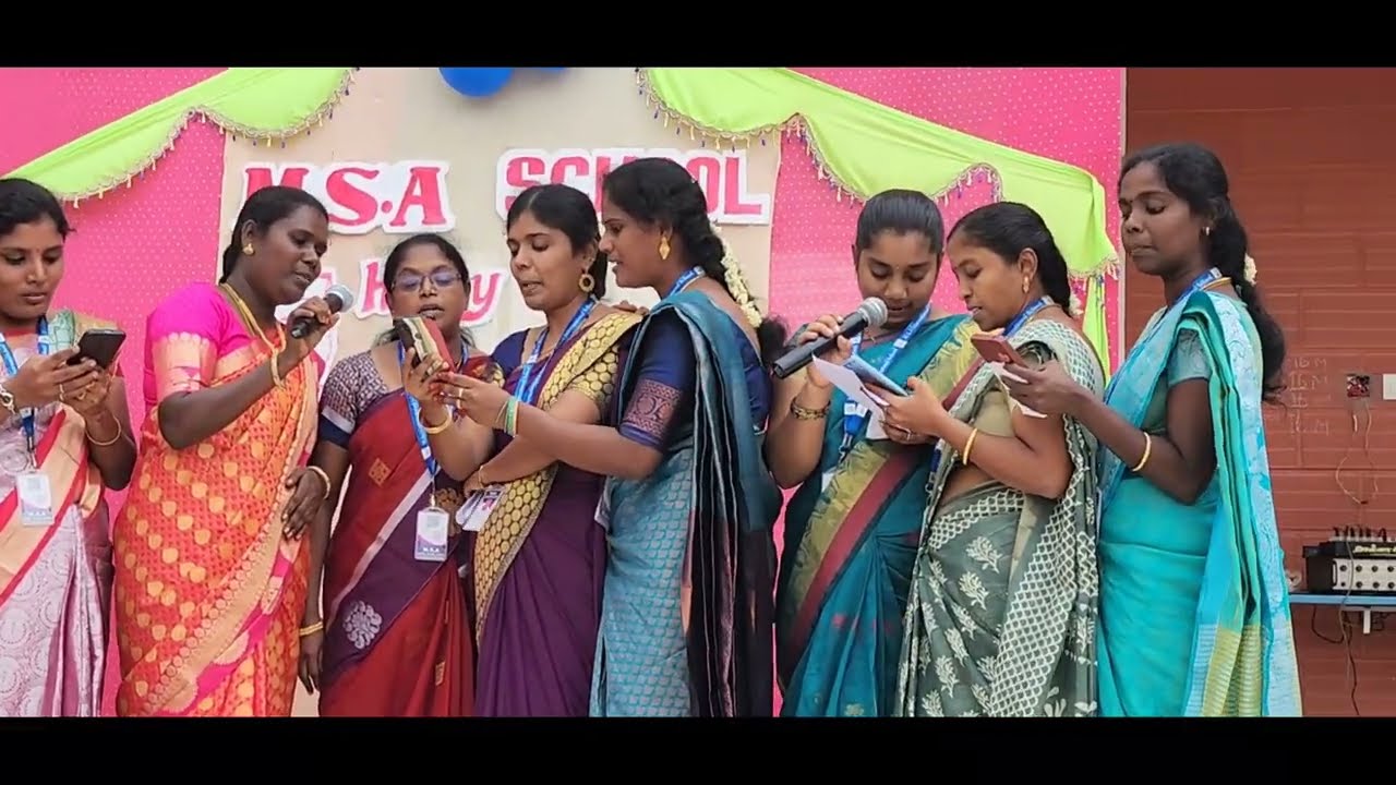 Children's Day Celebration From Msa School, Keelakurichi, Pudukkottai.