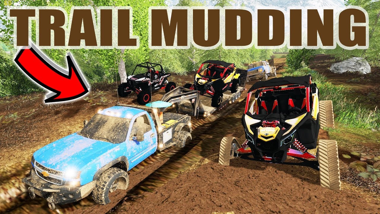 TOWING THROUGH MUDDY TRAILS & RIPPING THE TOYS FOR THANKSGIVING SPECIAL | FARMING SIMULATOR 2017