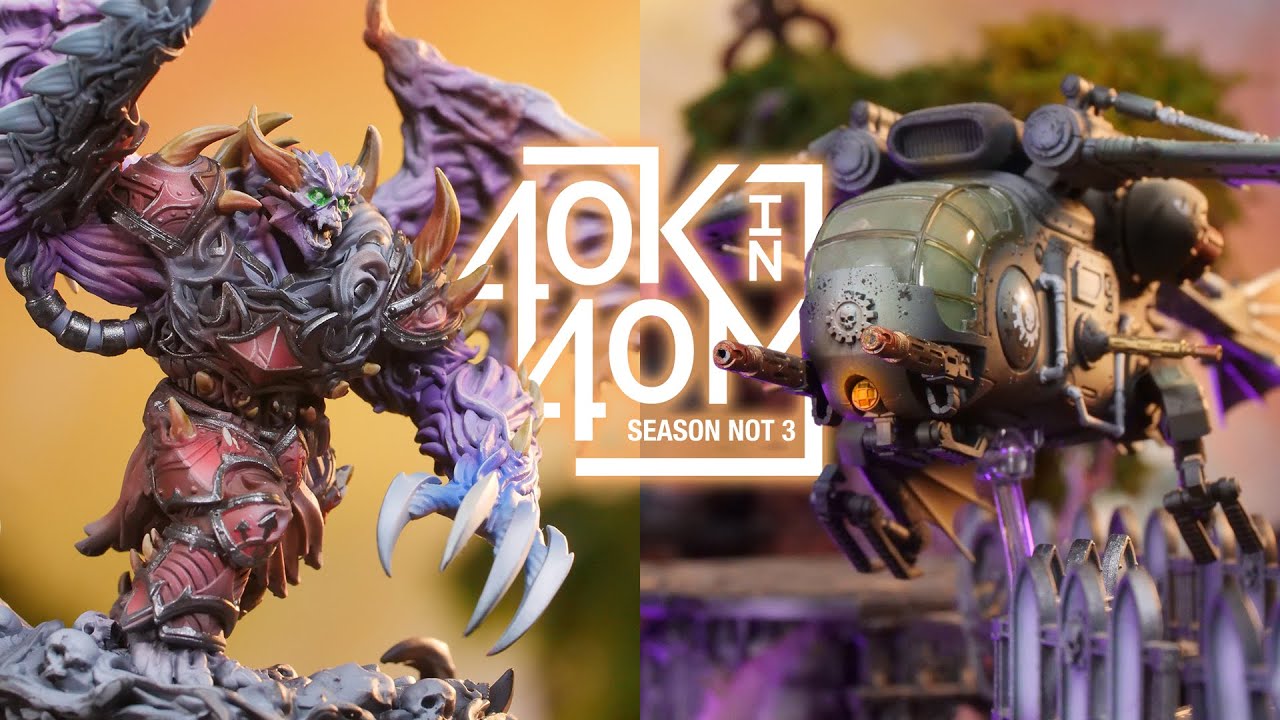 Adeptus Mechanicus vs Chaos Space Marines. We try Two Wound CSM and Tempest of War! 40k in 40m.