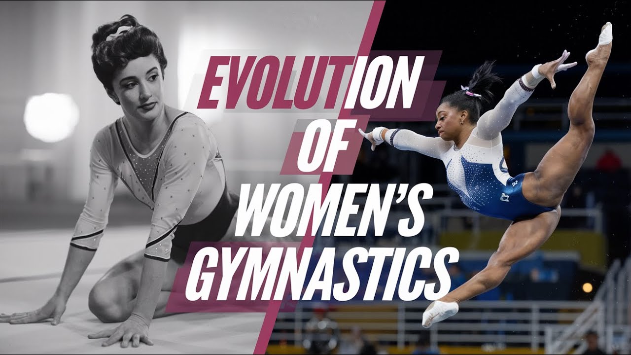 The Shocking Evolution of Women’s Gymnastics – THEN vs NOW