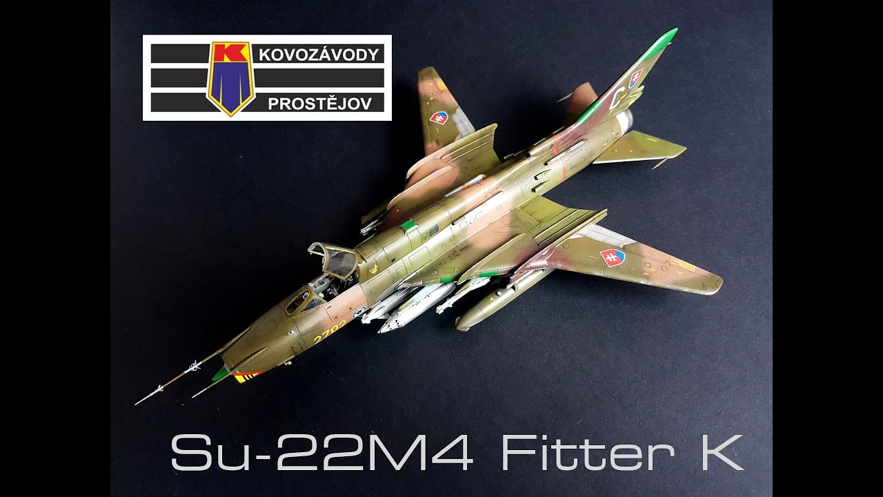 Су-22М4 Fitter K ПОЛНОЕ ВИДЕО ПОСТРОЙКИ Kovozávody Prostejov Масштабная модель самолета 1/72