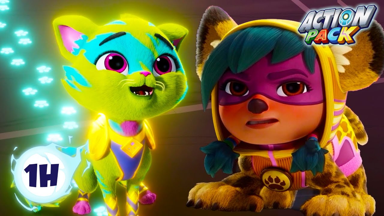 The Strongest Kitty | Action Pack 🦸 | Action Cartoons For Kids