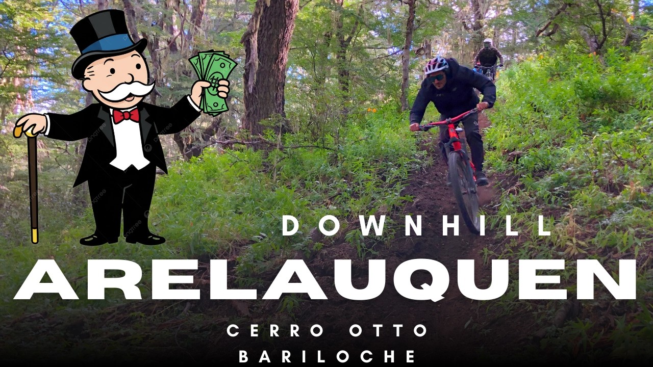 MTB Bariloche -  Patagonia - Argentina. Circuitos para andar en bicicleta. Downhill Arelauquen