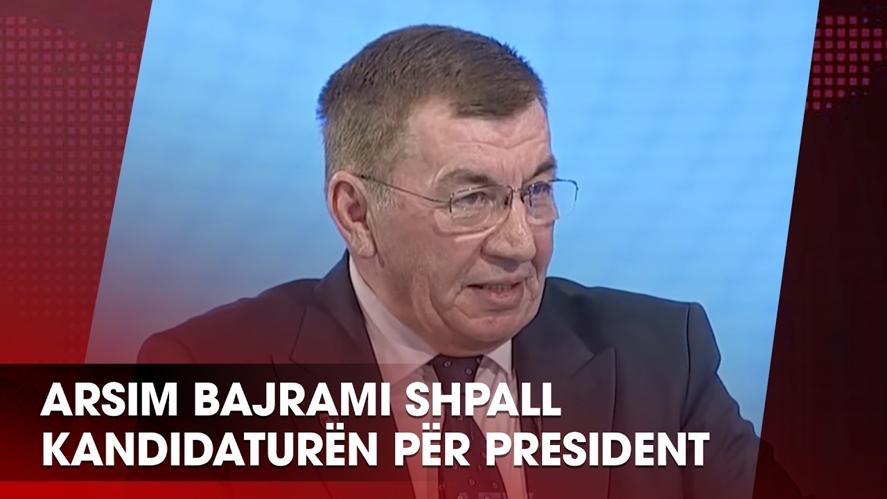 Arsim Bajrami shpall kandidaturën për president