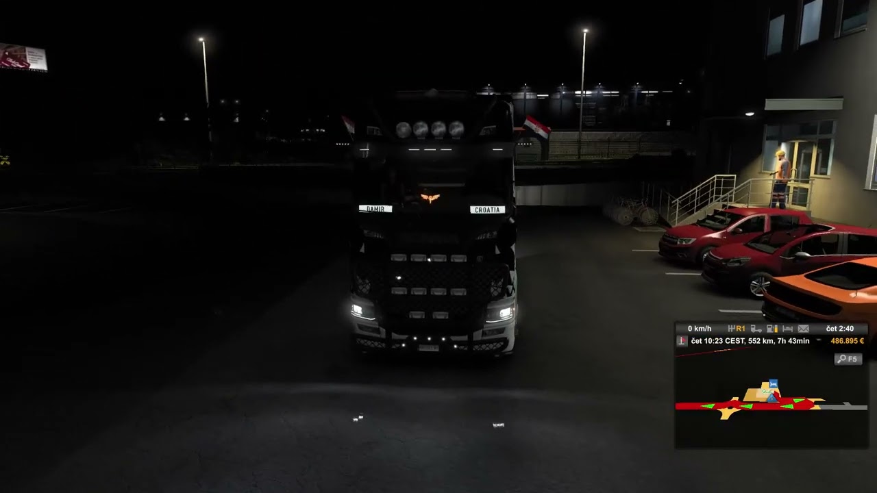 ETS2 - from Rijeka (HR) to Novi Sad (SRB)