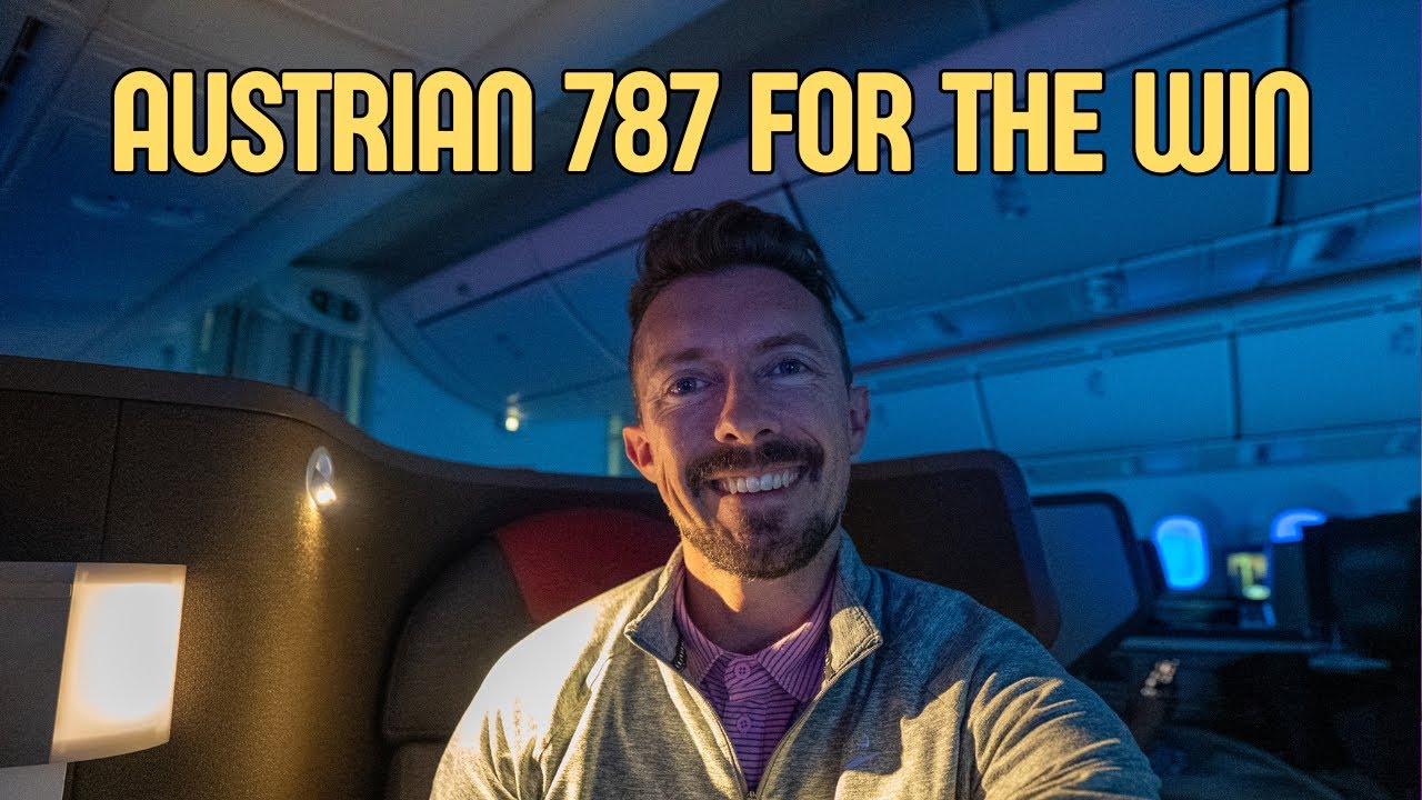 Flying Austrian's New Flagship (sort of) | 787 Business Class Vienna to JFK
