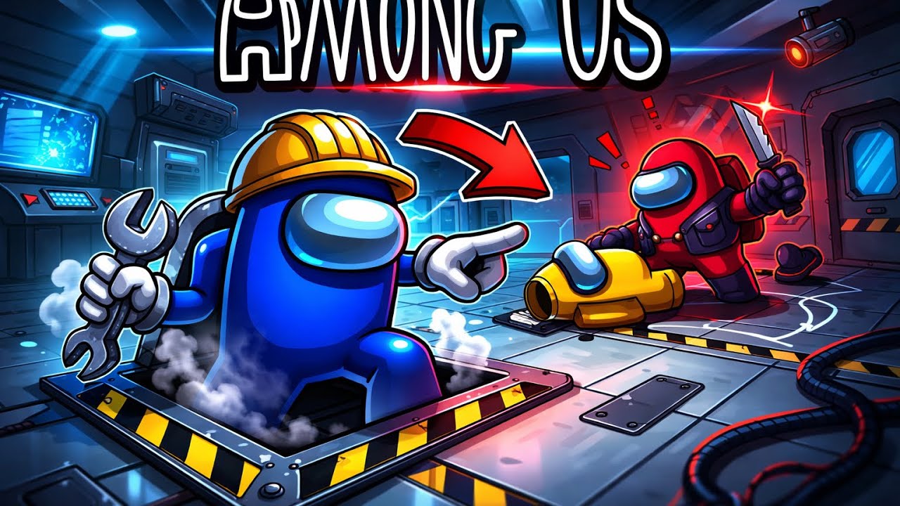 Ich ertappe 2 Impostor als Engineer! Among Us